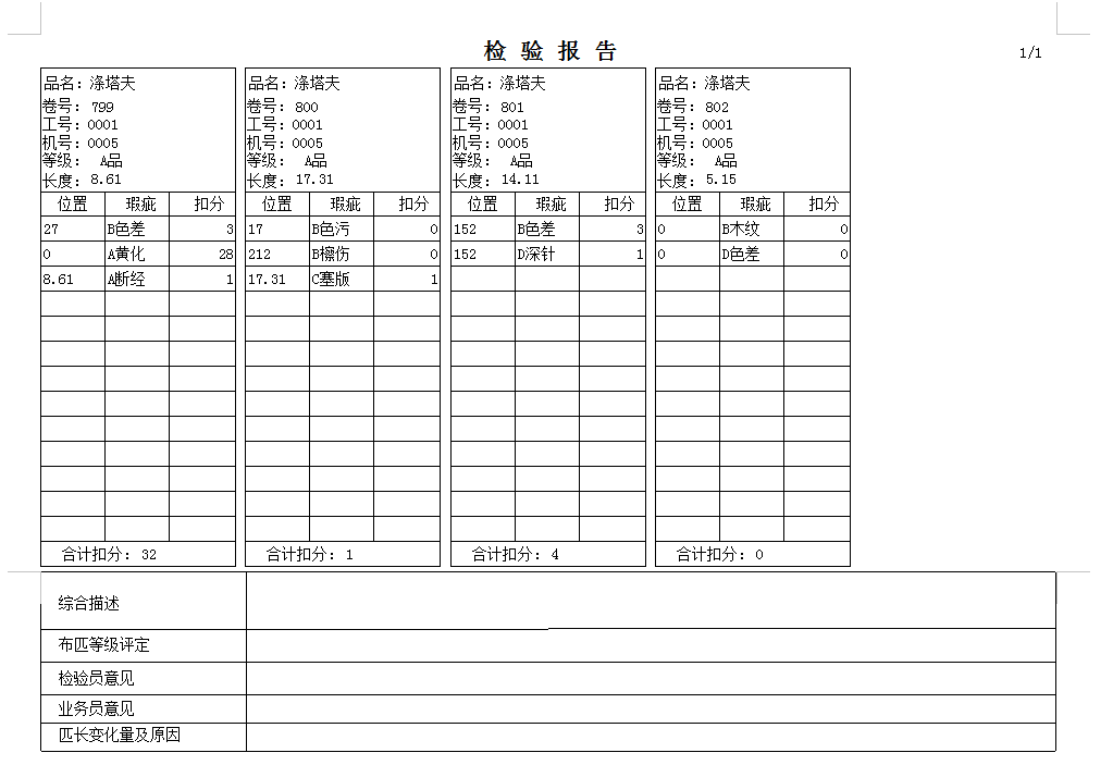 验布机检验系统