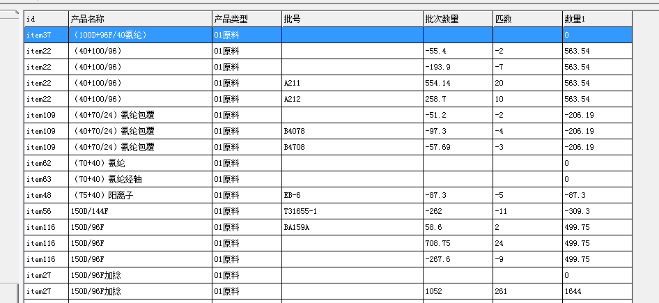 旗云纺织生产管理软件-纺织面料织造厂管理系统操作手册